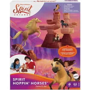 Mattel Games Spirit Untamed Hoppin Horses Kids Game Horse Launcher Game
